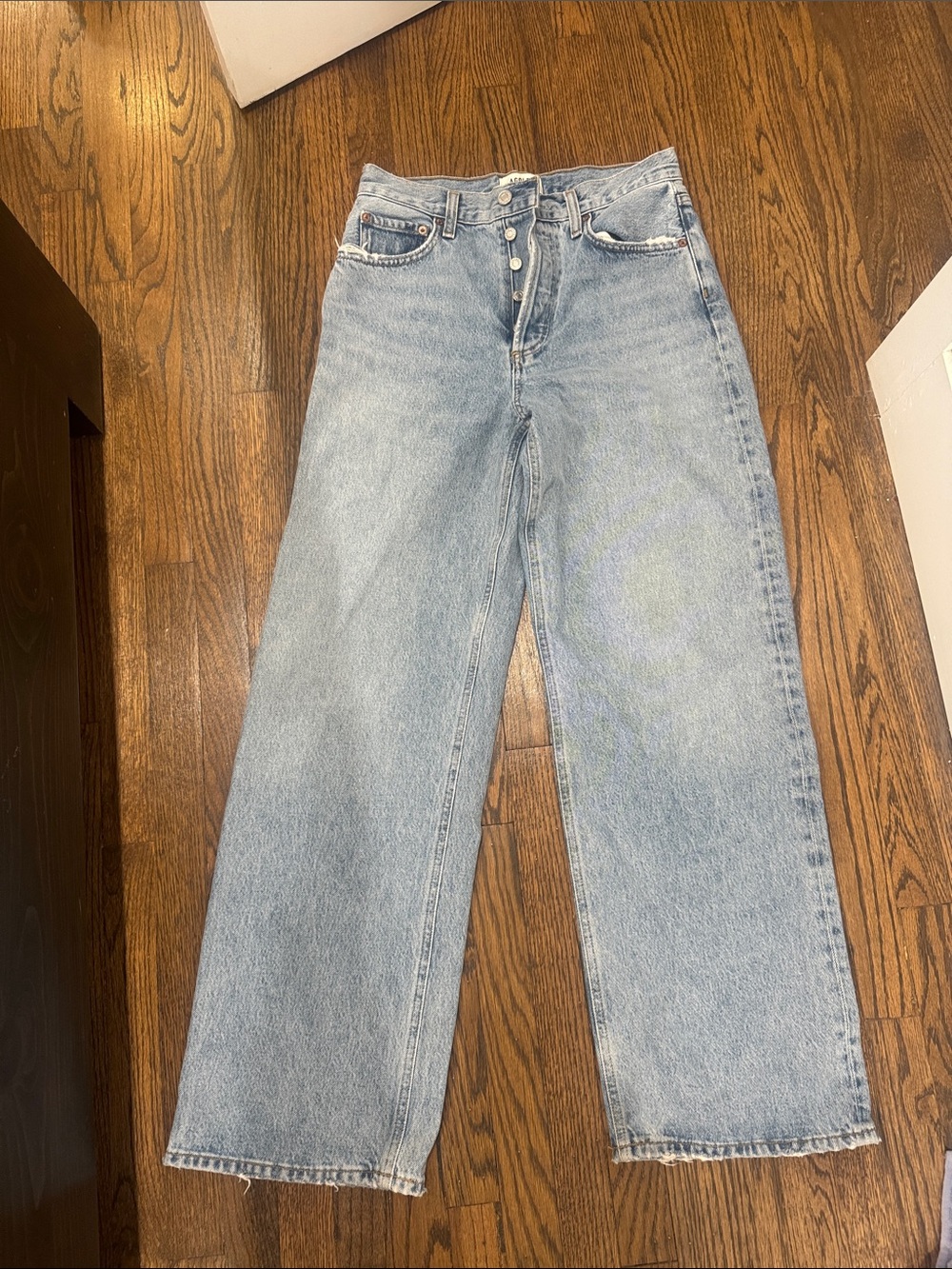 Agolde low slung baggy size 23